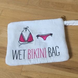 White bikini bag NWOT